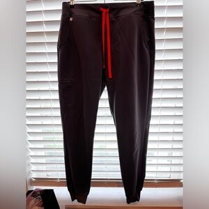 Figs Zamora Charcoal Bottoms